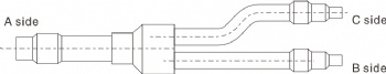 DAIKIN VRV TYPE AIR CONDITIONER SYSTEM Disperse Pipes